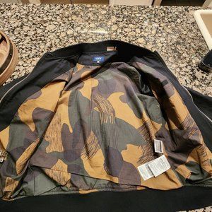 Men's Black Levi's Made & Crafted bomber jacket.